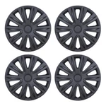 4 Pack 16" Abs Wheel Covers Snap On Hub Caps Black For Car Suv Truck R16 Tire. Fixed Price $45.99.