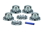 Profleet MW972/971KIT Chrome Wheel - Front & Rear With Nut Covers. Fixed Price $263.69.