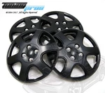 Hubcap 14" Wheel Rim Skin Cover 4PCS Set Matte Black -style 888 Inches-. Fixed Price $51.78.