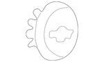 Genuine Gm Hub Cap 15708890. Fixed Price $77.60.