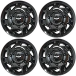 Ford E250 E350 Econoline Van F250 F350 16" Hubcaps # XT609-GB + Logo SET/4. Fixed Price $120.00.