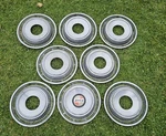 Set Of 8 1969-1979 15" Hubcaps Wheel Covers Cj Jeepster J10 Wagon 4X4 4WD. Fixed Price $229.00.