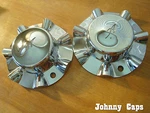Arelli Wheels #10732 (mold Rev. C) Custom Chrome Center Caps (2). Fixed Price $64.60.