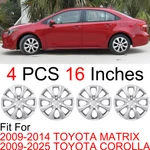 Pcs 16 Inch Hubcaps Wheel Rim Covers For 2009-2025 Toyota Corolla 09-14 Matrix. Fixed Price $48.99.