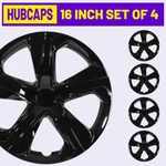 (4 Pack) 16" Hubcaps For 2016-2026 Honda Civic Sedan R16 Wheel Rim Cover Snap. Fixed Price $54.99.