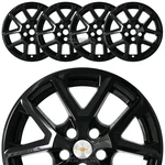 Fit Chevy Equinox Lt 2022-24 Black 17" Wheel Skins Hub Caps Full Rim Covers. Fixed Price $99.99.