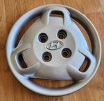 Hyundai Elantra 1999-2000 Factory 14" Hubcap Wheel Cover #55544 Silver Oem. Fixed Price $39.00.