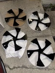 Tesla Oem 19 Inch Wheel Covers Set Of Part 1420231-00-A. Fixed Price $229.00.