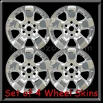 2020-2021 Chrome 18" Dodge Ram Truck 1500 Wheel Skins Hubcaps Covers Set 4. Fixed Price $180.00.