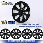 14" Inch Hub Caps For 2012-2017 Hyundai Accent Hatchback/ Sedan Wheel Rim Covers. Fixed Price $45.99.