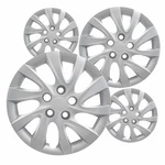 Set Of 4 Hubcaps 16 Inch Silver Abs Wheel Covers For 2011 - 2015 Hyundai Elantra. Fixed Price $58.95.
