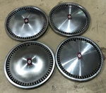 4 Factory 1980-1990 Oldsmobile 88 Custom Cruiser 15" Hubcaps Wheel Covers. Fixed Price $124.66.