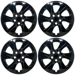 New Set Hubcaps For Toyota RAV4 2019-2025 Premium Replica Black 17-INCH 61186. Fixed Price $82.99.