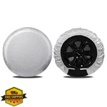 Moonet Rv Wheel Covers 2PK Silver Waterproof Uv Protectors 27"-29" Dia. Fixed Price $34.99.