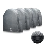 Syeral Tire Covers Set Of 4,UPGRADED 5 Layer Nonwoven Rv (30-32"), Gray. Fixed Price $60.99.