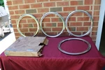73-77 1973-1977 Monte Carlo Malibu Elcamino Turbo Polycast Nos Trim Rings. Fixed Price $600.00.