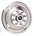 Dually Front Ford Chevy Dodge Snap 16" Wheel Simulator Stainless Universal. Fixed Price $79.95.