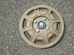 One Genuine 1974 To 1984 Volkswagen Dasher Rabbit 13 Inch Hubcap Wheel Cover. Fixed Price $19.36.