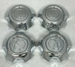 New Set Of Chrome Center Hub Caps That Fit 2003-2005 Lexus LX470 18" Wheel. Fixed Price $74.92.