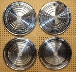(4) 1960 Cadillac Deville Fleetwood Wheel Cover 15" Vintage Caps. Fixed Price $169.95.