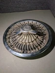 1964-65 14 Used Chevrolet Impala Spoked 3BAR Spinners Hubcaps. Fixed Price $32.20.