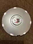 2008 - 2009 Cadillac Sts Cts Painted Silver Oem Center Cap P/n 9597372 1PIECE. Fixed Price $25.00.