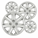 Set Of 4 Hubcaps 15 Inch Silver Abs Wheel Covers For 2003 - 2005 Honda Civic. Fixed Price $44.95.