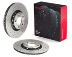Brembo 09.8690.1X Xtra Uv Coated Drilled Vented Brake Rotors - Front Pair. Fixed Price $301.43.