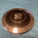 (1) Cadillac Deville Fleetwood 25558415 Oem Center Cap. Fixed Price $65.00.