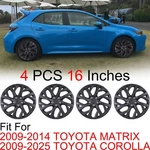 Pcs 16 Inch Hubcaps Wheel Rim Covers For 2009-2025 Toyota Corolla 09-14 Matrix. Fixed Price $44.99.