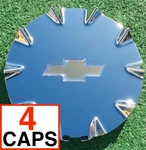 New Chrome Center Caps Fit Oem Factory Chevrolet Ssr Wheels Set 4 Chevy Bowtie. Fixed Price $399.00.
