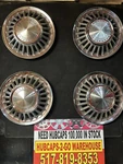 1968 Ford Thunderbird Hubcaps 4 Very Rare Beautiful 15 Black/red Center/chrome. Fixed Price $255.00.