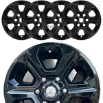 For 2014-2024 Toyota Runner SR5 17" Black Wheel Skins Hub Caps Full Rim Covers. Fixed Price $115.99.