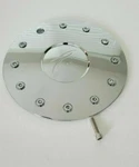 New Platinum Shield By Ultra Chrome Wheel Rim Center Cap 89-9215 61002285F-1. Fixed Price $17.99.