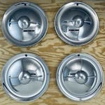 New 15 Inch Chrome Bullet Flipper Hubcap Set Of 4 Wheel Covers United BHC03. Fixed Price $99.00.
