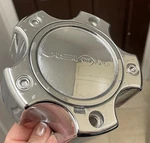 Vision Wheels C375-5CDOC Chrome Center Lug No Bolts Rare Hubcap* QT1. Fixed Price $35.00.
