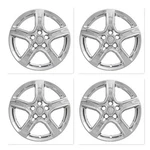 Coast IWCIMP393X Impostor Windshield Set Of 4 18" Chrome. Fixed Price $68.55.