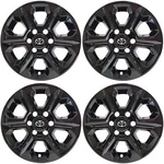2014-2024 Toyota 4RUNNER SR5 # IMP-413BLKN + Logo's 17" Gloss Black Wheel Skins. Fixed Price $225.00.