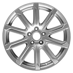 For Audi S4 09-13 Cci 10 I-spoke Silver 18X8 Alloy Factory Wheel Remanufactured. Fixed Price $286.10.