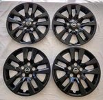 Set Of 4 Black Hubcaps Wheelcovers Fits 2007 - 2018 Altima 16" Rim. Fixed Price $119.95.
