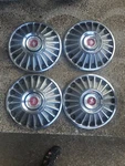 Set Of 4 Vintage Oem Ford Mustang Classic Red Hubcaps Wheel Covers C72A-1137. Fixed Price $199.99.