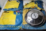 Vintage Nos 1961 1962 1963 Studebaker 10" Dog Dish Hubcaps Set Of 4. Fixed Price $149.99.