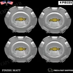 4 Pcs 07-13 Chevrolet Silverado Tahoe Avalanche Wheel Hub Center Cap " New. Fixed Price $56.99.