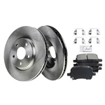 2-WHEEL Set Brake Disc And Pad Kits Front For Chevy Coupe Sedan Chevrolet Malibu. Fixed Price $144.99.