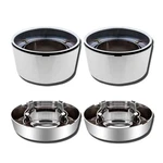 8LUG 16" Chrome Wheel Center Hub Caps 1995-2008 Ford F-250 Truck Van Alloy. Fixed Price $64.00.