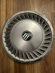 88-94 Mercury Topaz 14 Hubcap Wheel Cover Finned Black Emblem E86C-1130-AB. Fixed Price $17.99.