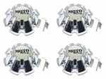 4 New Moto Metal Chrome Bolt On Wheel Center Caps W/ Screws 5/6/8LUG MO962 MO200. Fixed Price $176.00.