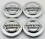 -set 4 3.25" For Nissan Armada Titan Truck Silver Center Caps Wheel Factory. Fixed Price $9.88.
