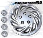 Metallic Silver 4PCS Set #868 15" Inches Hubcaps Wheel Cover Rim Skin. Fixed Price $70.18.