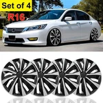 4 Pack 16" Inch Wheel Covers Snap On Full Hub Caps Fit For R16 Tire & Steel Rim. Fixed Price $35.98.